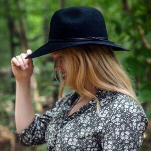 Pendleton Wool Black MARNI FEDORA S/M NWT